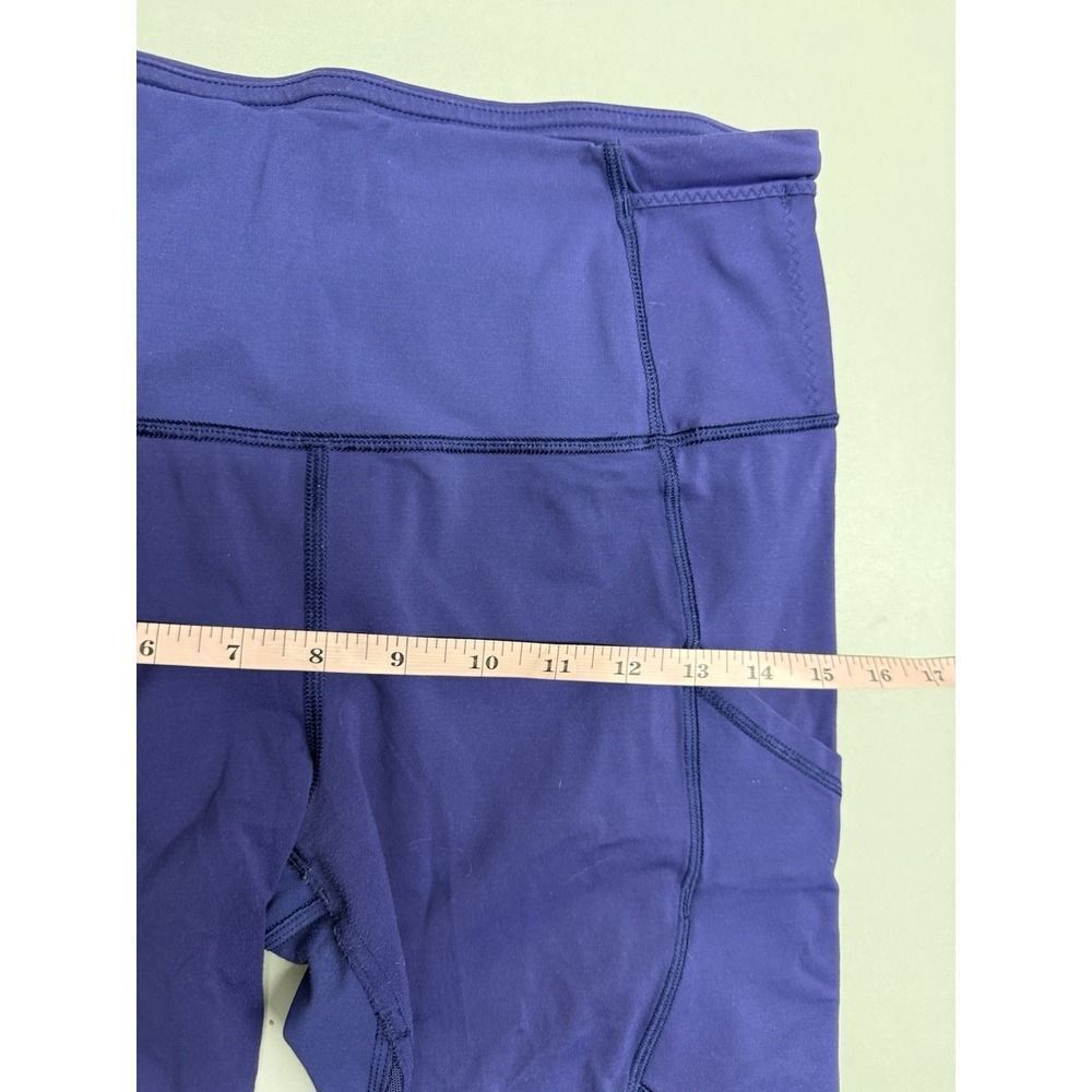 Lululemon Womens Purple/Blue Crop Leggings. Sz 8 - Picture 4 of 10